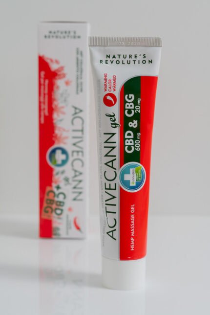 Activecann gel efecto calor CBD & CBG 75ml