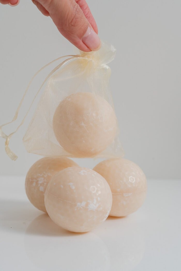 Jabon vegetal pelota de golf con miel (40gr) - Imagen 1