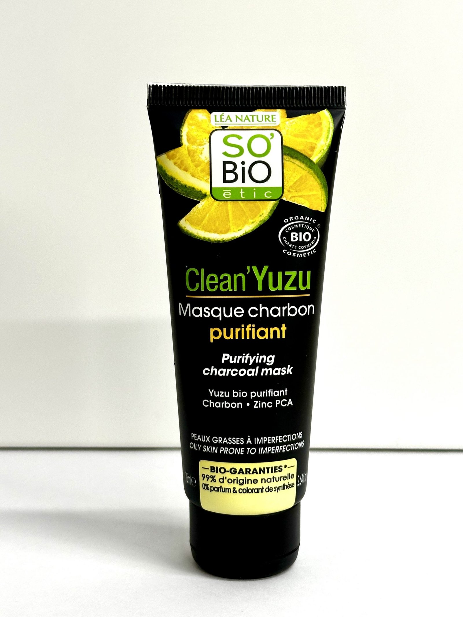 IMG_4693 Mascarilla facial purificante carbon clean yuzu - Imagen 1