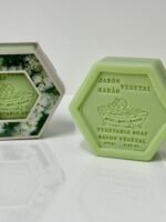 Jabon vegetal hexagonal de miel y arbol de te (100gr)
