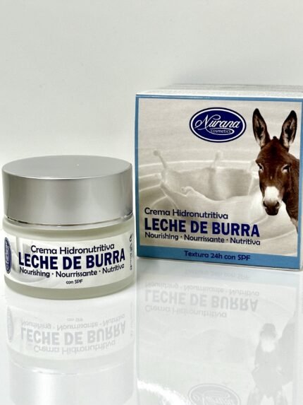 Crema facial hidronutritiva leche de burra