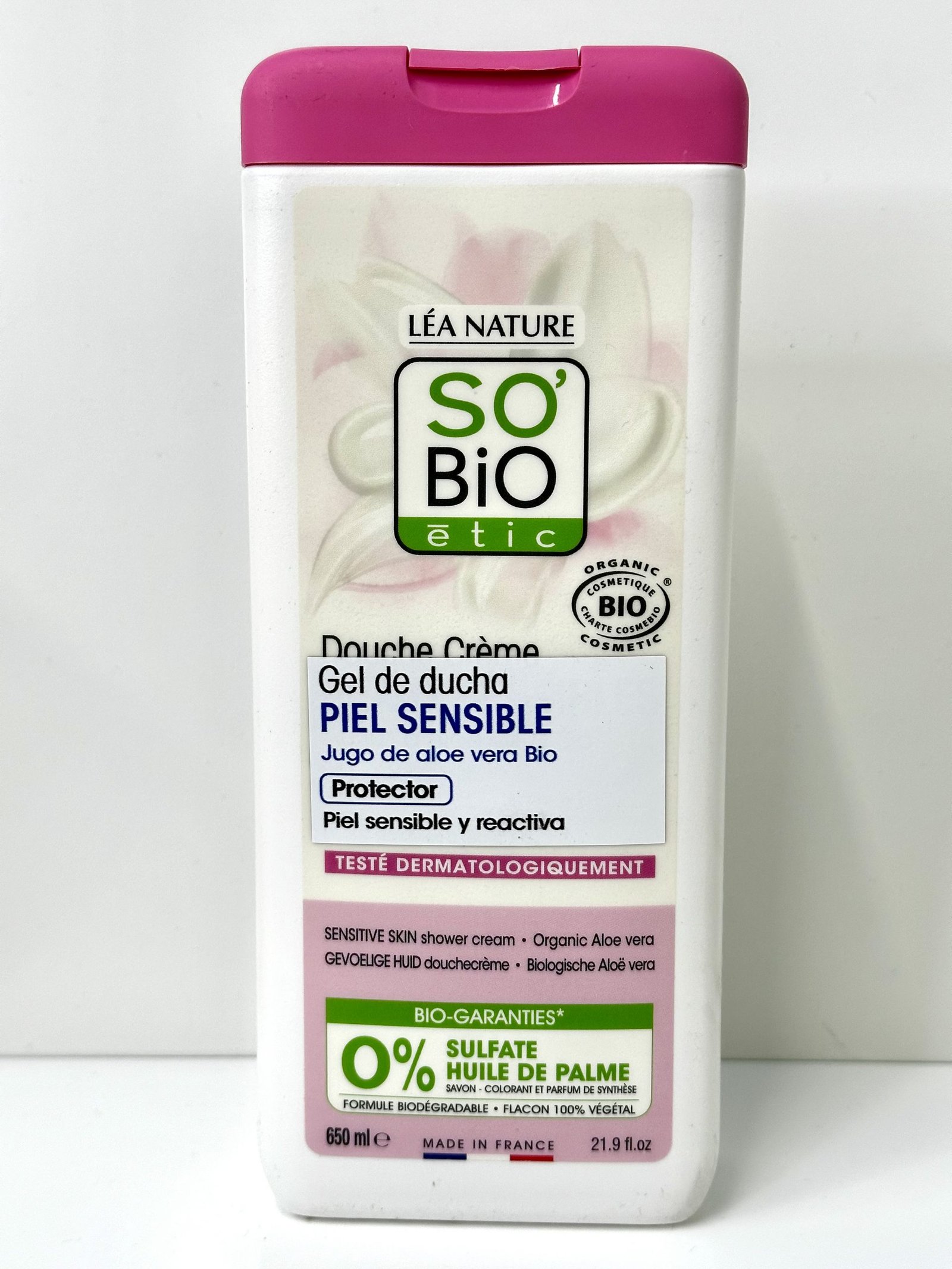 IMG_6695 GEL DE DUCHA PIEL SENSIBLE PROTECTOR ALOE VERA - Imagen 1