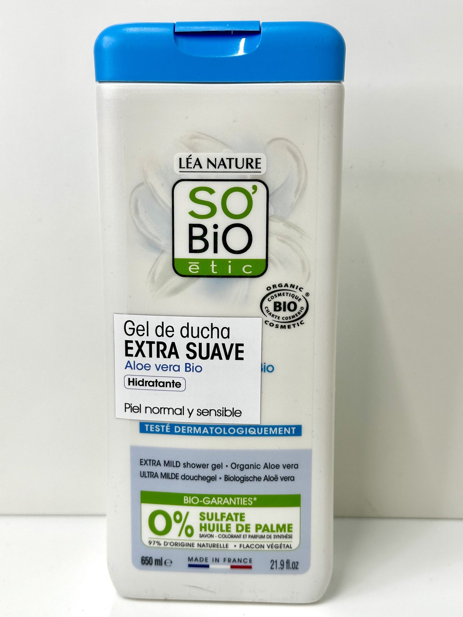 IMG_6697 GEL DE DUCHA EXTRA SUAVE HIDRATANTE ALOE VERA - Imagen 1