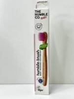 Cepillo de dientes bambu bebe lila