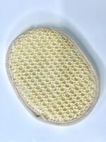 Manopla ovalada sisal y algodon