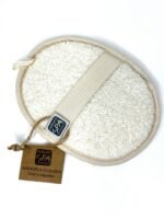 Manopla ovalada sisal y algodon - Imagen 2