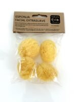 Esponja facial extrasuave 4 unidades