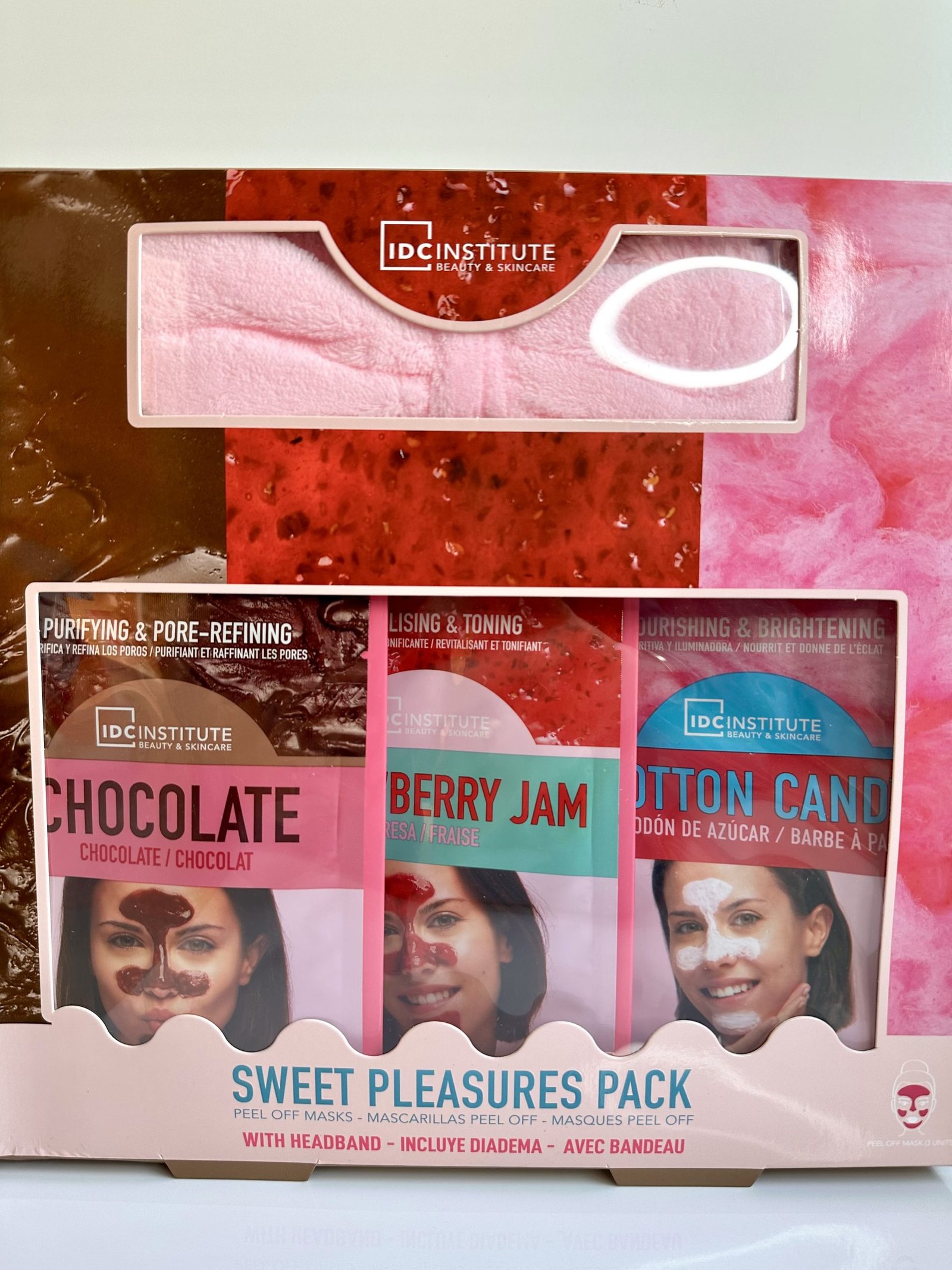 IMG_9995 Pack 3 mascarillas + diadema Sweet pleasures - Imagen 1