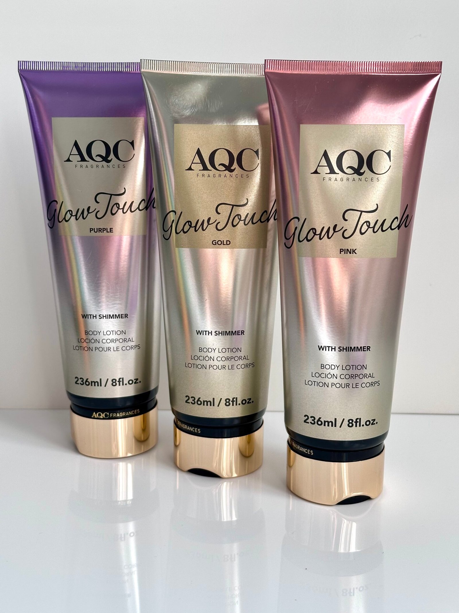 IMG_1720 Locion corporal brillo dorado AQC - Imagen 1